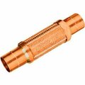 Mason Industries Bronze Hose & Braid w/ Copper Sweat Ends 1-1/4 x 12 CPSB 1.25x12